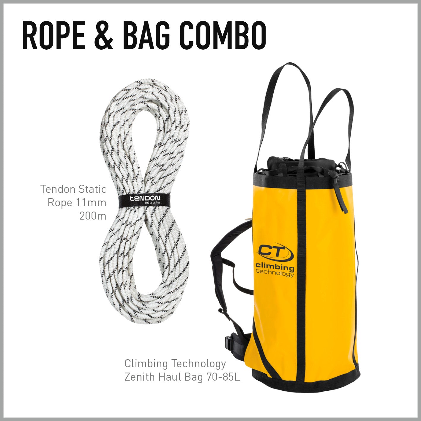 Rope Bag and Rope Combo