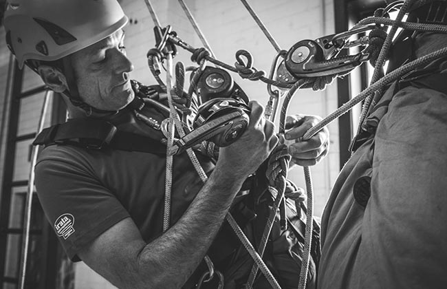 Aid Climbing, Foot Loops & Etriers, Rope Access Equipment