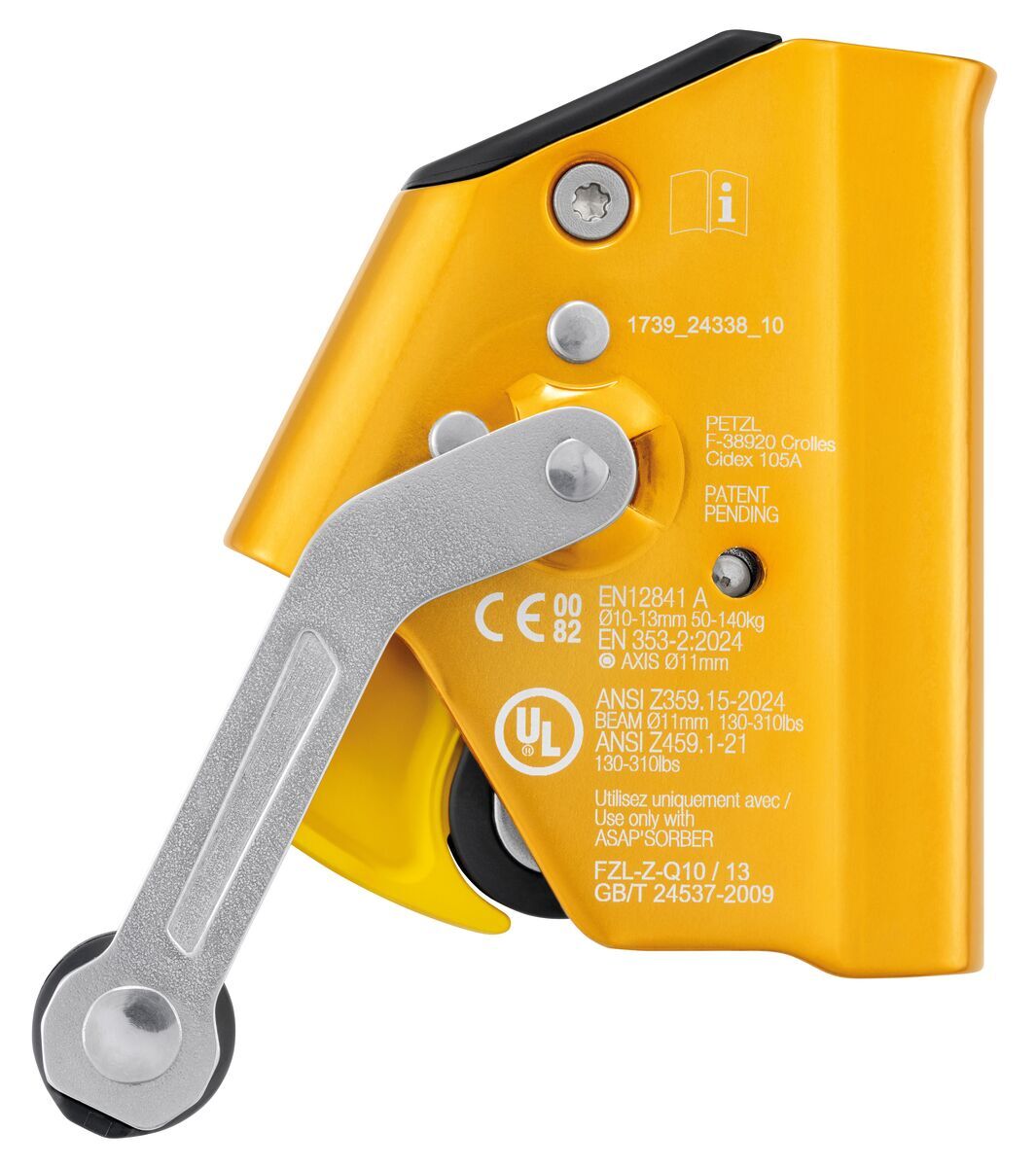 Petzl ASAP LOCK + ASAP'sorber AXESS