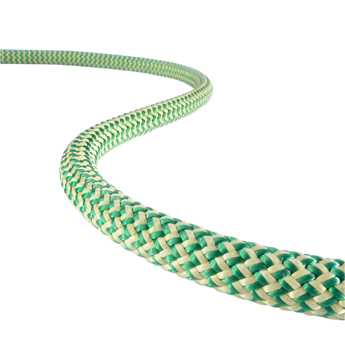 Teufelberger 8mm Ocean Polyester Rope- Green/Yellow- Per Meter