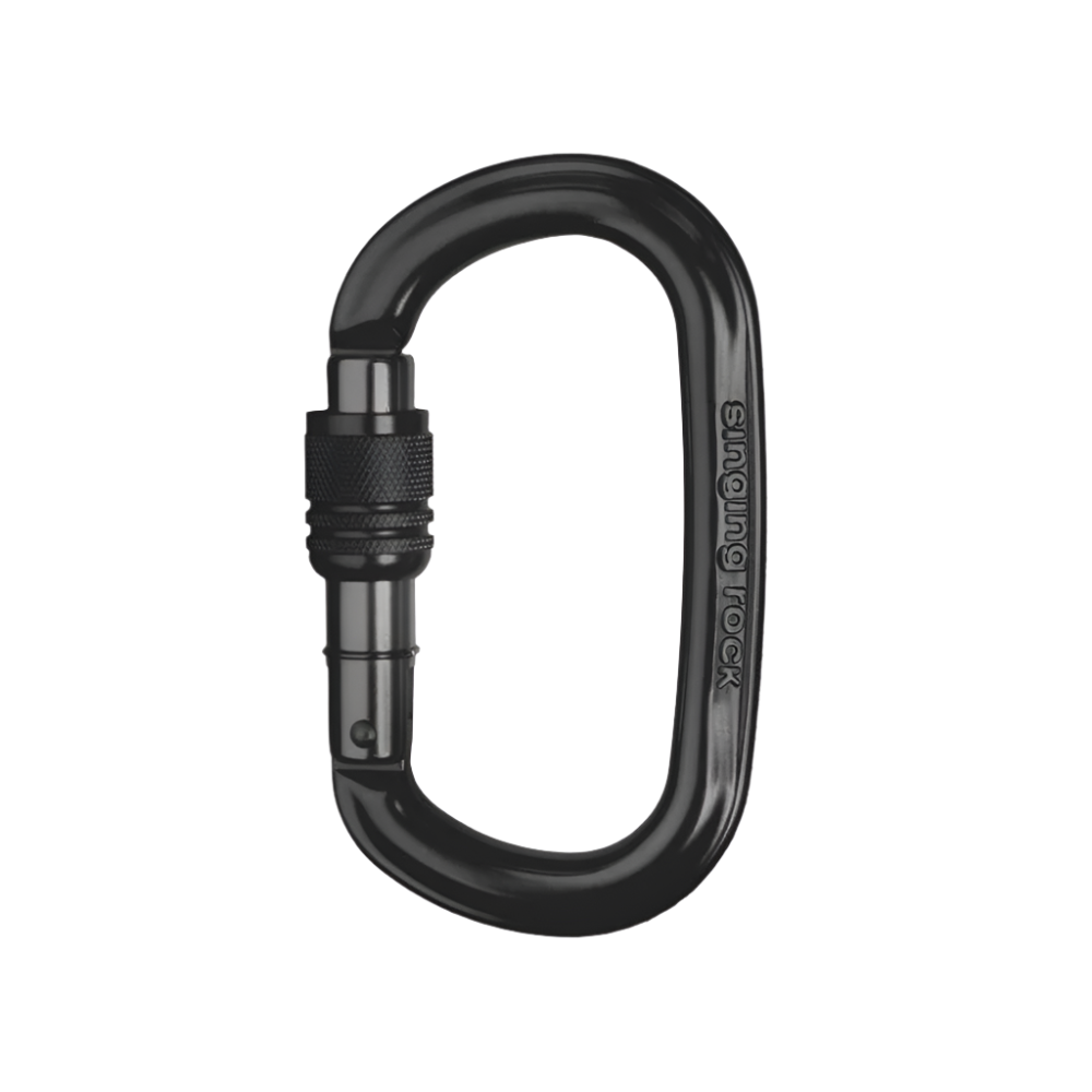 Singing Rock Ozone – Black / Screw Lock
