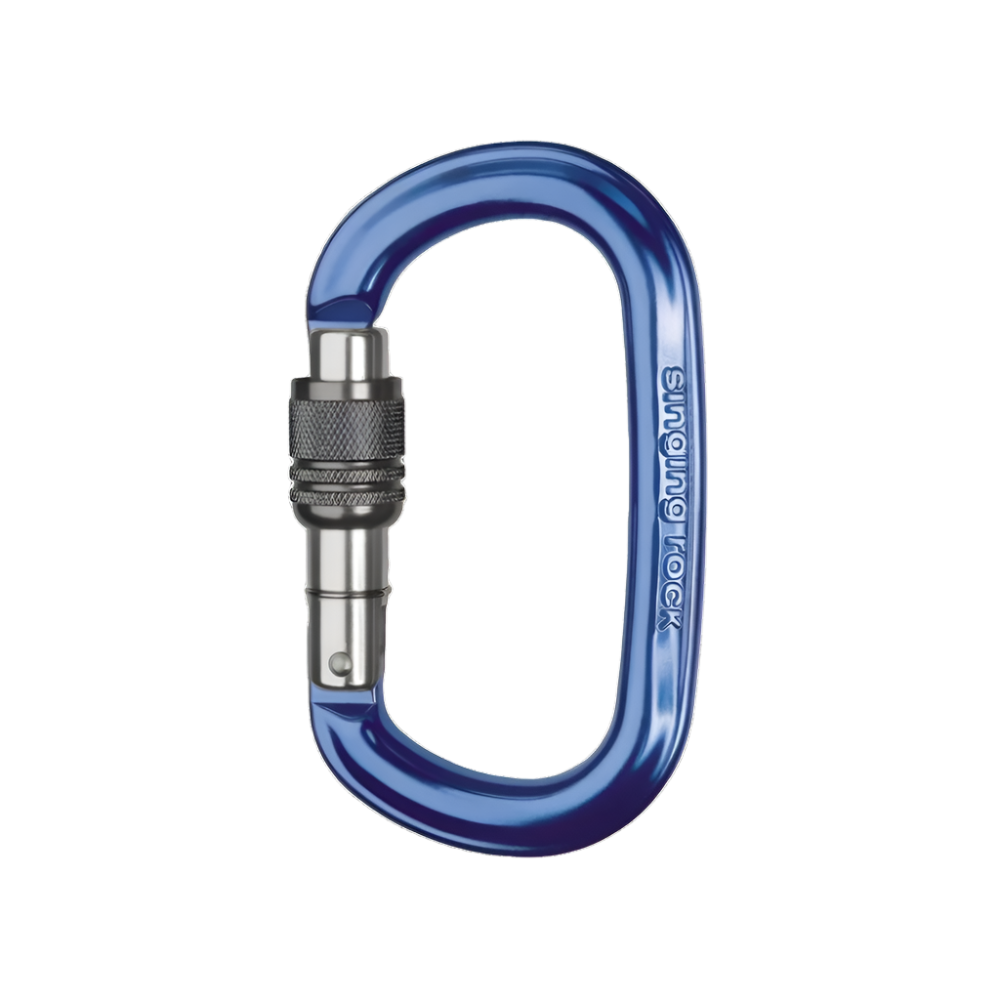 Singing Rock Ozone – Blue / Screw Lock