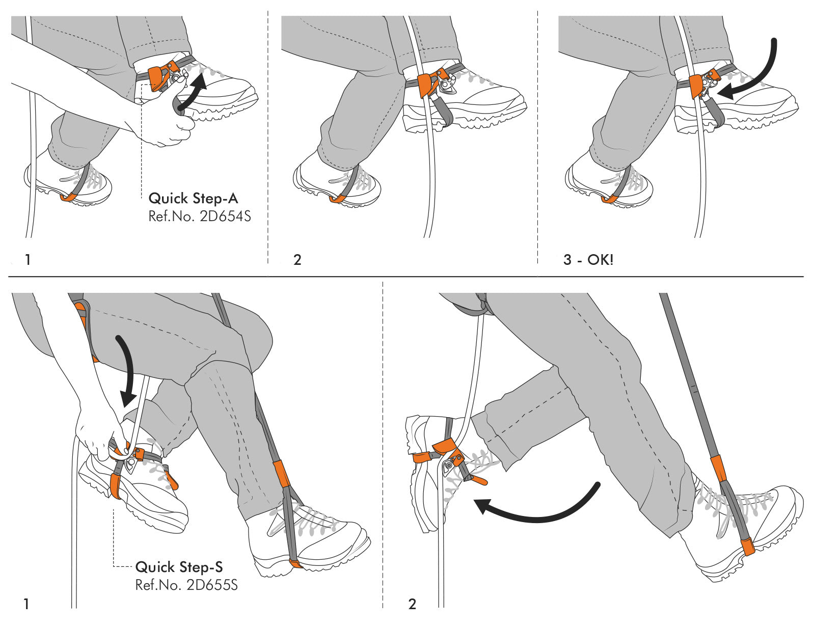 CT Quick Step Boot Ascender - Urban Abseiler